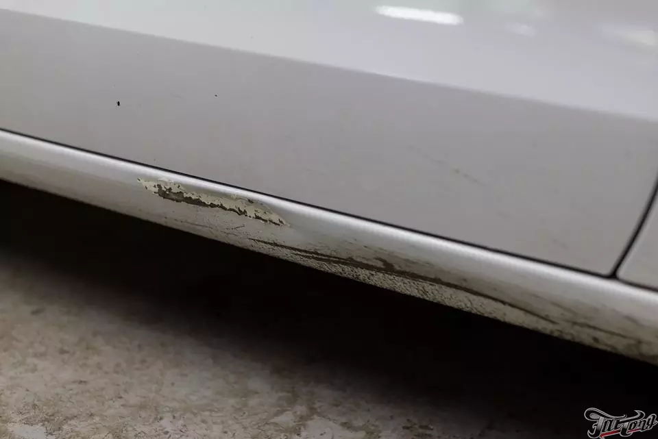 Audi A5. Кузовной ремонт и окрас деталей.